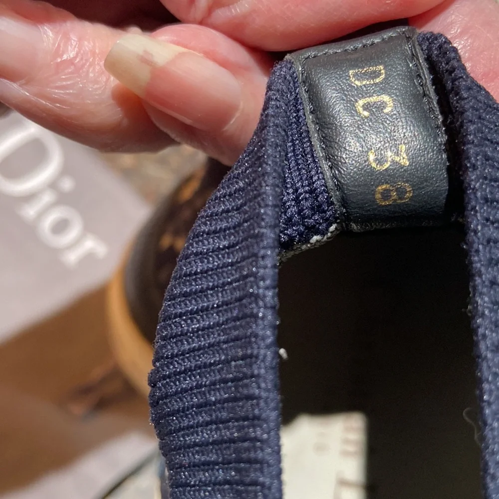 CHRISTIAN DlOR J’ADIOR SNEAKERS - Picture 5 of 12